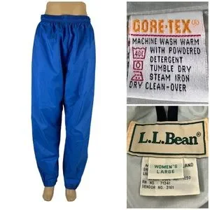 L.L. Bean | Pants & Jumpsuits | Ll Bean Large Pants 0 Nylon Gore 